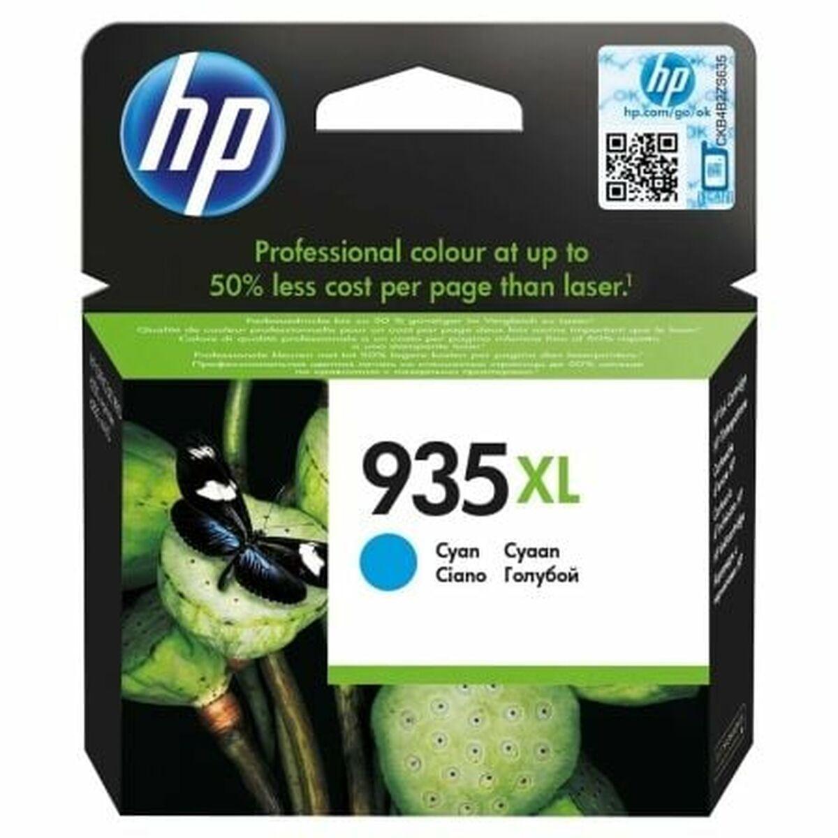 HP Original blækpatron C2P24AE 935XL - Cyan billede