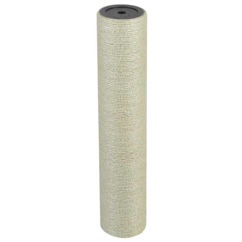 Kradsetræ til katte 8 x 40 cm 10 mm beige