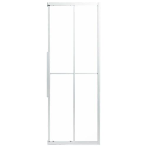 Brusekabine 80x80x180 cm matteret sikkerhedsglas