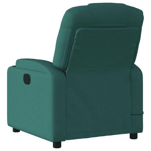 Massagestol stof mørkegrøn