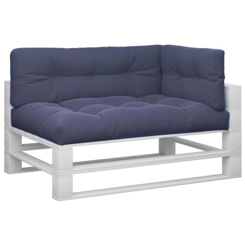 Pallehynder 3 stk. stof marineblå