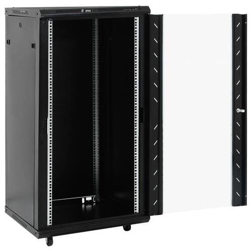 Netværksskab 60x60x120 cm 22U 19" IP20 sort