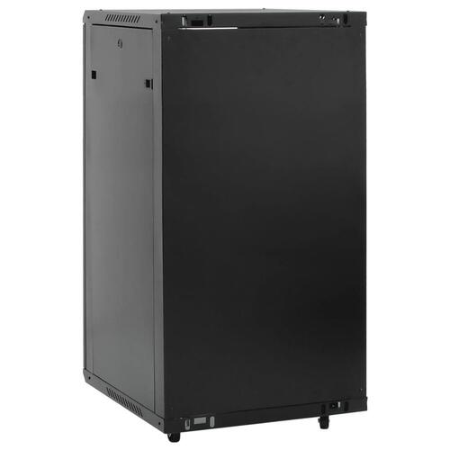 Netværksskab 60x60x120 cm 22U 19" IP20 sort