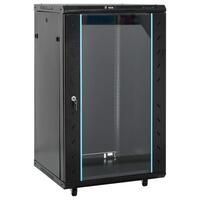 Netværksskab 60x60x120 cm 18U 19" IP20 sort