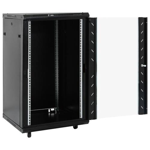 Netværksskab 60x60x120 cm 18U 19" IP20 sort