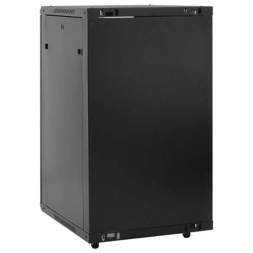 Netværksskab 60x60x120 cm 18U 19" IP20 sort