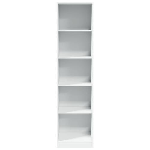 Klædeskab 50x50x200 cm konstrueret træ hvid