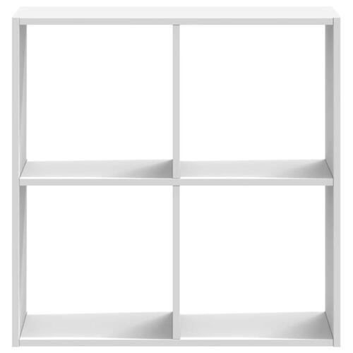 Skab 68,5x32x68,5 cm konstrueret træ hvid