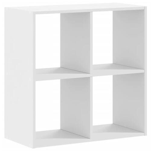 Skab 68,5x32x68,5 cm konstrueret træ hvid
