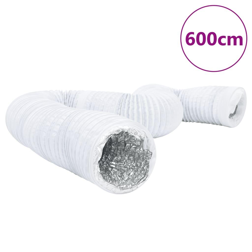 Ventilationsslange 6 m Ø20 cm aluminium og PVC