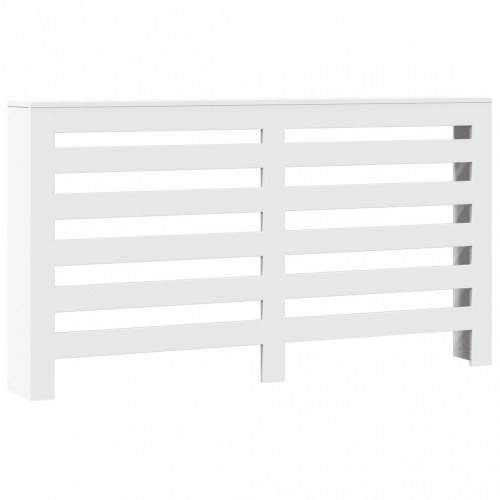 Radiatorskjuler med hylde 149 x 20 x 82 cm - hvid