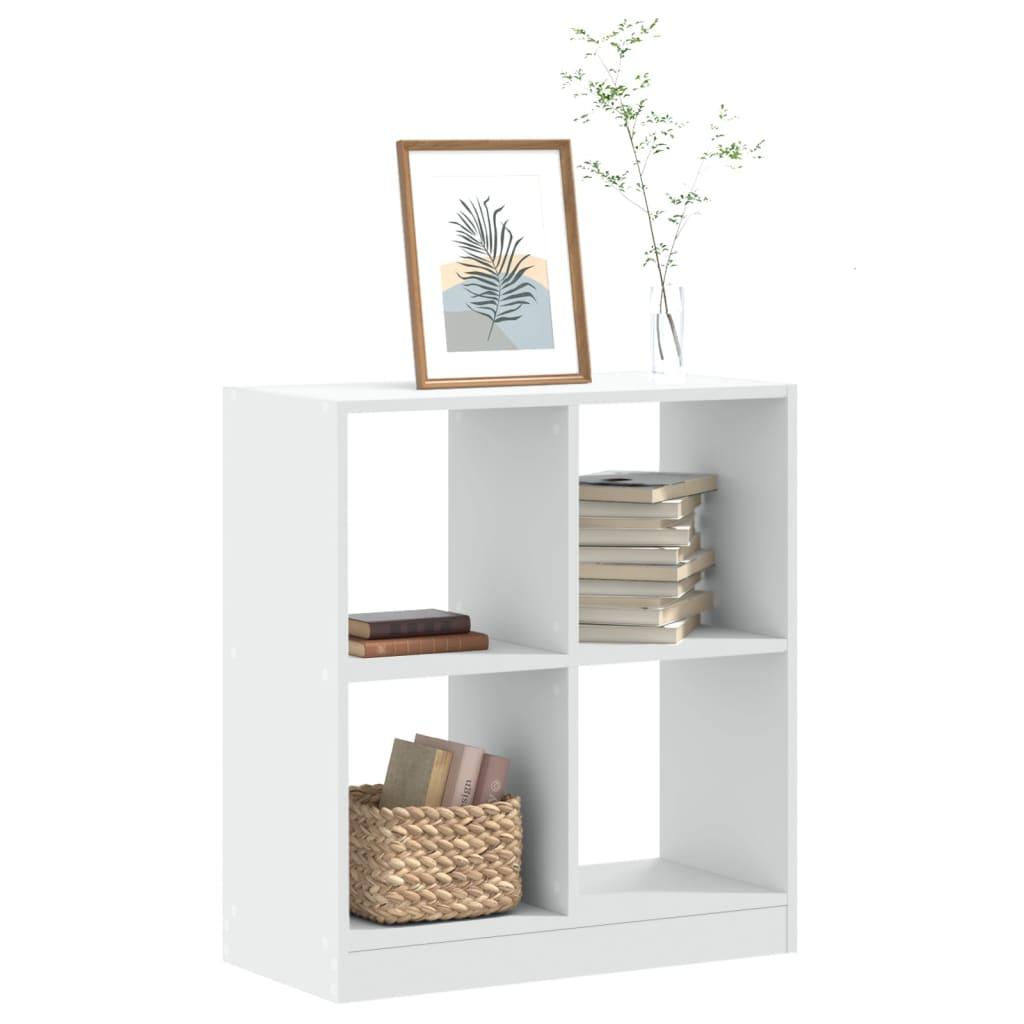 Skab 68,5x32x75 cm konstrueret træ hvid