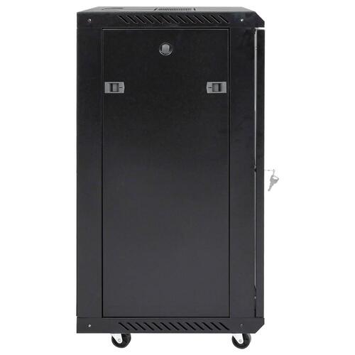 Netværksskab 53x40x80 cm 15U 19" IP20 sort