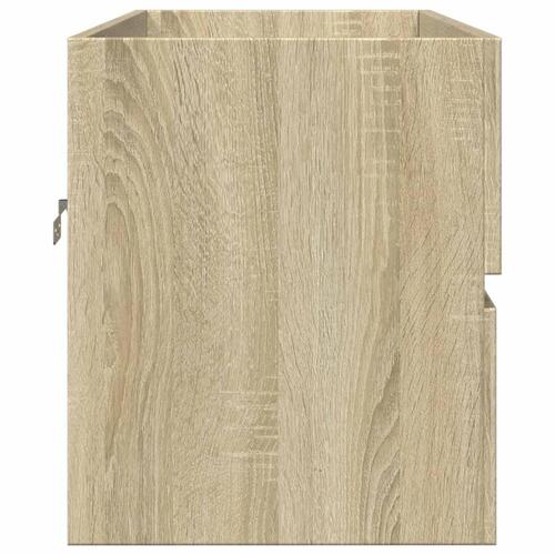 Vaskeskab 90x38,5x45 cm konstrueret træ sonoma-eg