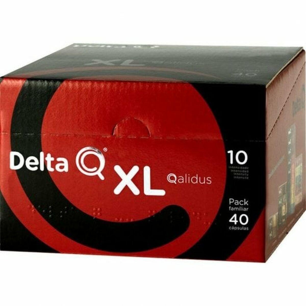 Delta Q kaffekapsler 6254022 - Qalidus XL, 40 stk