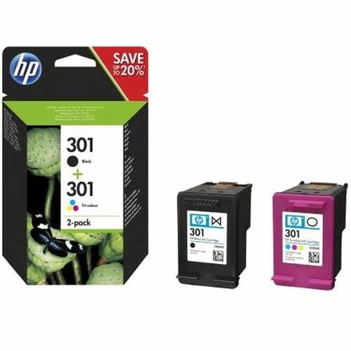 Original blækpatron HP N9J72AE#301 Cyan