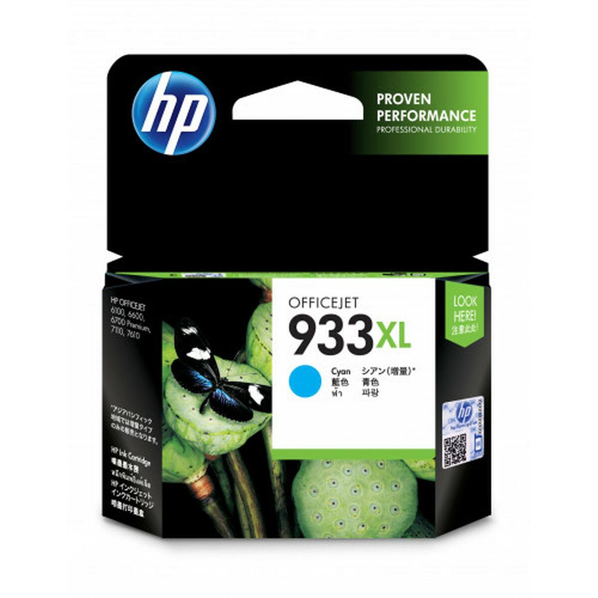 HP 933XL Original blækpatron - Cyan (CN054AE)
