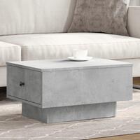 Sofabord 60x45x31 cm konstrueret træ betongrå