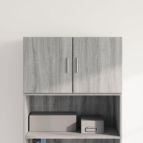 Vægskab 70x42,5x49 cm konstrueret træ grå sonoma-eg