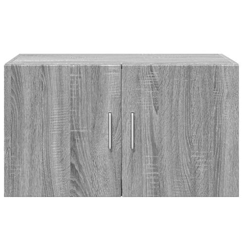 Vægskab 70x42,5x49 cm konstrueret træ grå sonoma-eg