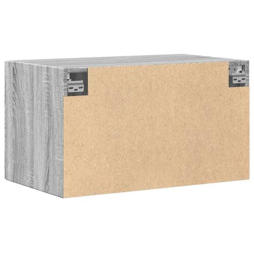 Vægskab 70x42,5x49 cm konstrueret træ grå sonoma-eg