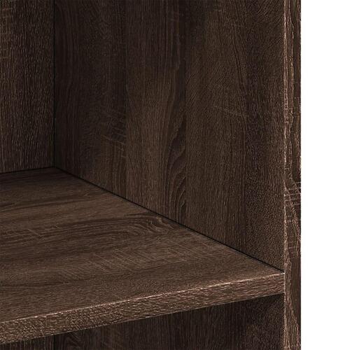 Reol 70x41x93 cm konstrueret træ brun sonoma-eg
