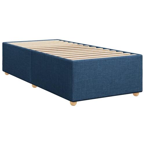 Sengeramme uden madras 80x200 cm stof blå
