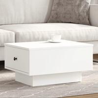 Sofabord 60x45x31 cm konstrueret træ hvid
