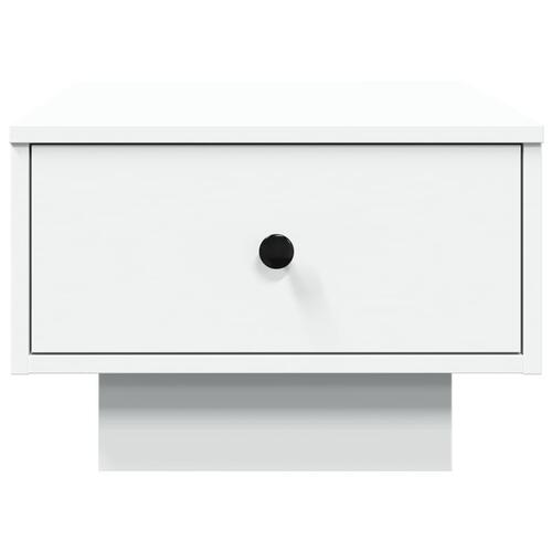 Sofabord 60x45x31 cm konstrueret træ hvid