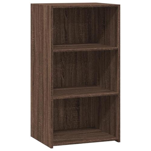 Skænk 50x41x93 cm konstrueret træ brun egetræsfarve