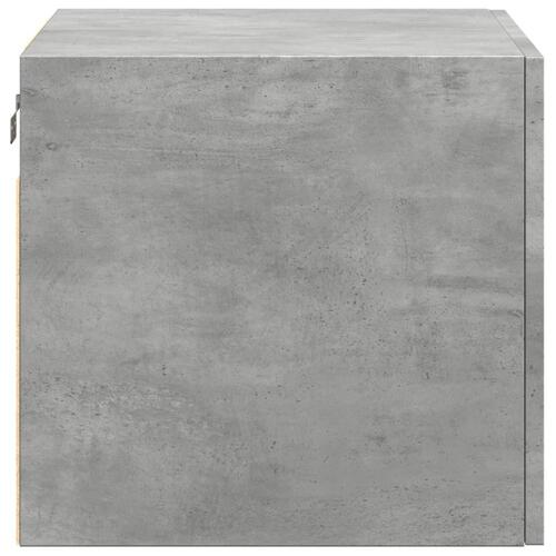 Vægskab 50x42,5x40 cm konstrueret træ betongrå