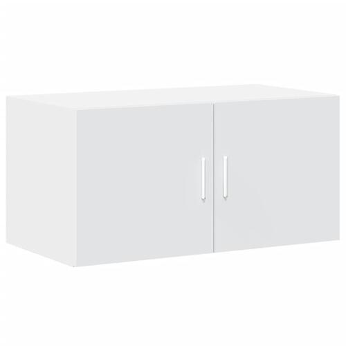 Vægskab 80x42,5x40 cm konstrueret træ hvid
