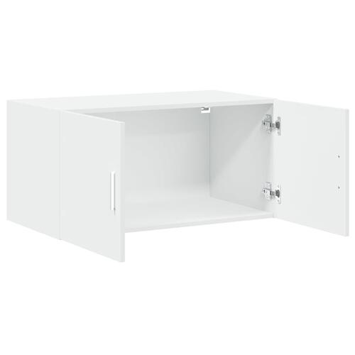 Vægskab 80x42,5x40 cm konstrueret træ hvid