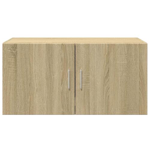 Vægskab 80x42,5x40 cm konstrueret træ sonoma-eg