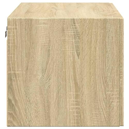 Vægskab 80x42,5x40 cm konstrueret træ sonoma-eg