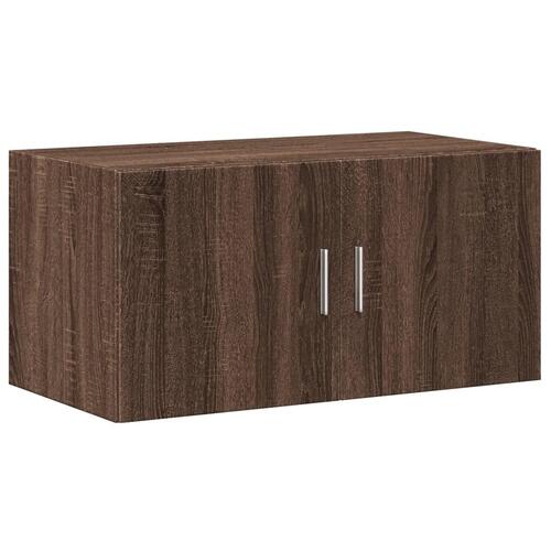 Vægskab 80x42,5x40 cm konstrueret brun egetræsfarve
