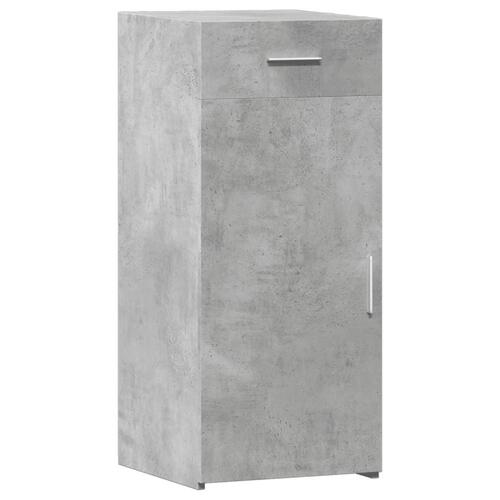 Skab 40x42,5x93 cm konstrueret træ betongrå