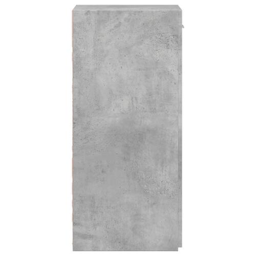 Skab 40x42,5x93 cm konstrueret træ betongrå