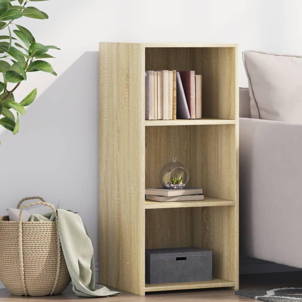 Reol 40x41x93 cm konstrueret træ sonoma-eg