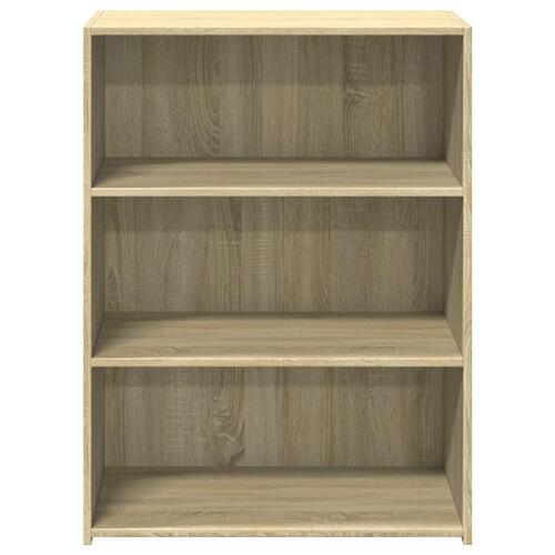Reol 70x41x93 cm konstrueret træ sonoma-eg