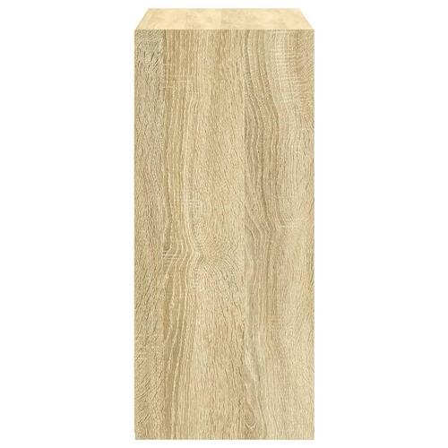 Reol 70x41x93 cm konstrueret træ sonoma-eg