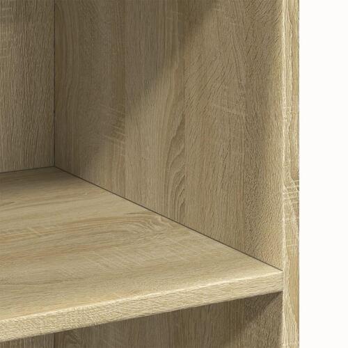 Reol 70x41x93 cm konstrueret træ sonoma-eg