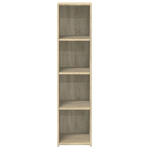 Reol 30x41x124 konstrueret træ sonoma-eg