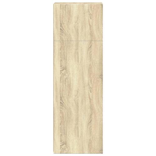 Reol 30x41x124 konstrueret træ sonoma-eg
