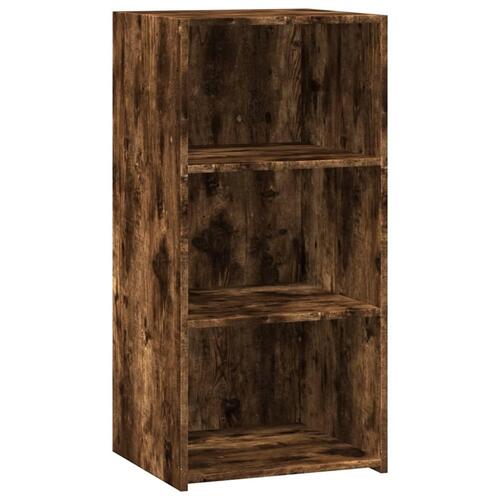 Skab 45x41x93 cm konstrueret træ røget egetræsfarve