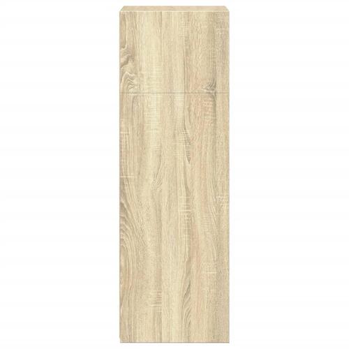 Reol 45x41x124 cm konstrueret træ sonoma-eg