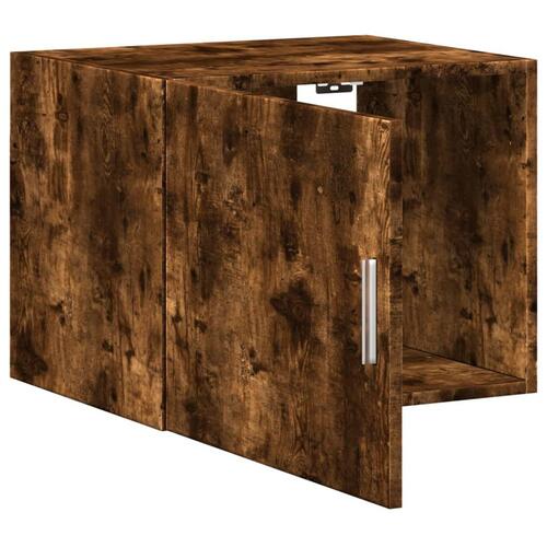 Vægskab 50x36,5x40 cm konstrueret træ røget egetræsfarve