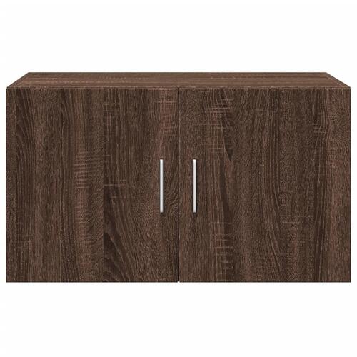 Vægskab 70x42,5x49 cm konstrueret træ brun egetræsfarve