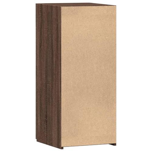 Skab 40x42,5x93 cm konstrueret træ brun egetræsfarve