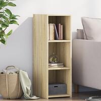 Reol 30x41x93 cm konstrueret træ sonoma-eg